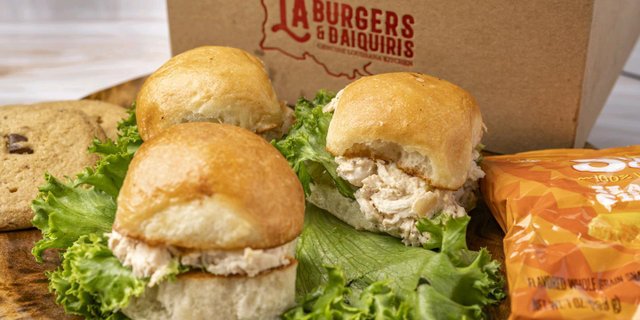 Chicken Salad Sliders Boxed Lunch