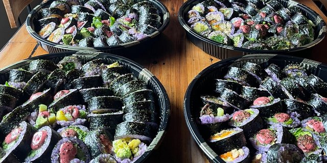 Vegan Roll Platter