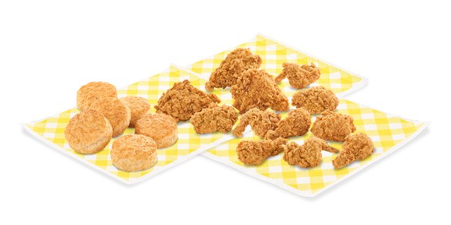 12pc Chicken Box w/6 Biscuits