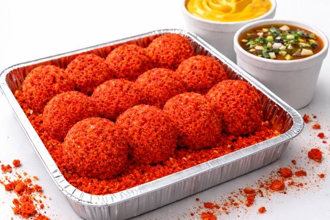 Birria Blazing Balls Tray
