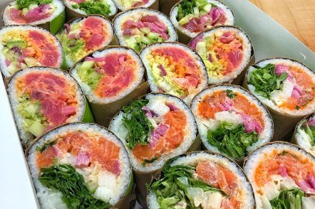 Build-Your-Own "Sushirrito"