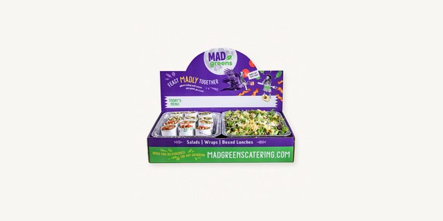 1 Salad & 12 Half Wrap Package