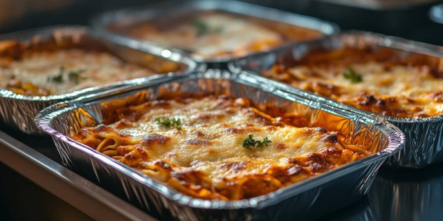 Baked Cavatelli & Breadsticks ($10.50 per person)