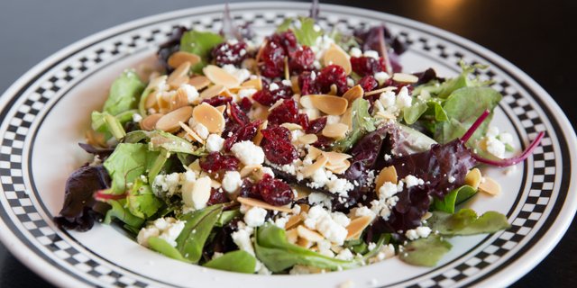 Spring Goat Cheese Salad