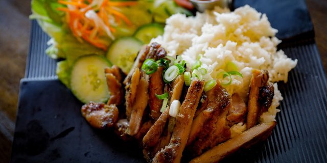 Com Grilled BBQ Pork
