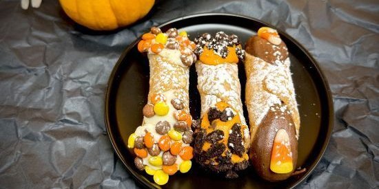 Halloween Mini Cannoli (3-Pack)
