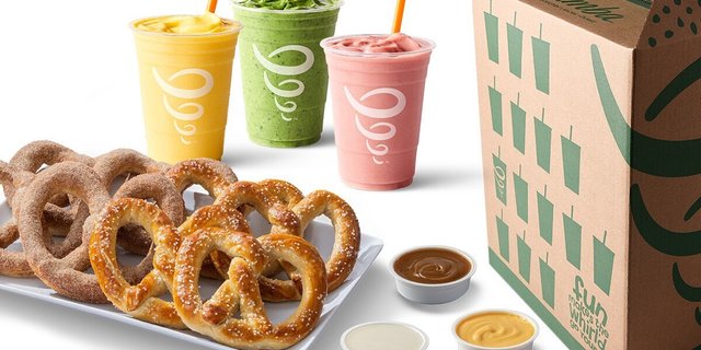 Pretzel, Dip & Smoothie Bundle