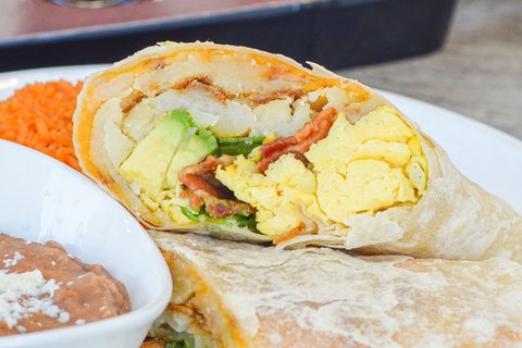 Cali Breakfast Burrito