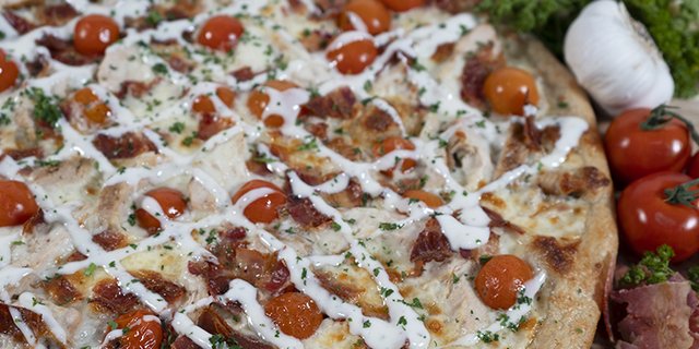 Chicken Bacon Ranch Pizza