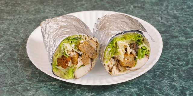 Grilled Chicken Caesar Wrap Platter