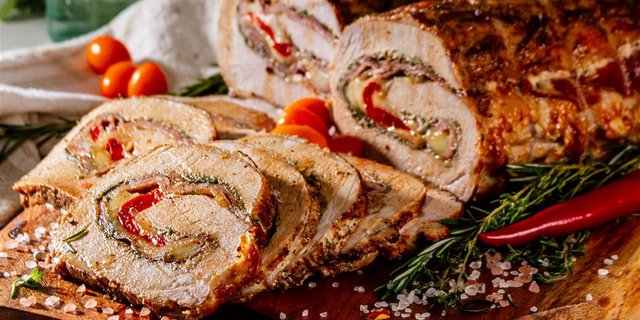 Stuffed Pork Loin