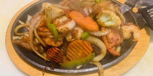 Shrimp Fajitas