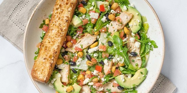 Chicken Avocado Chop Salad