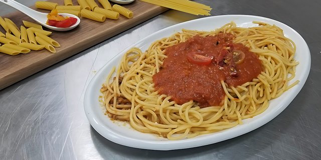 Vegan Spaghetti Marinara