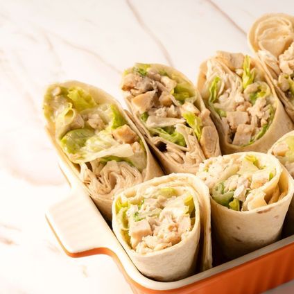 Chicken Caesar Wrap Tray