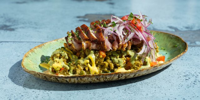 Arroz con Seared Duck