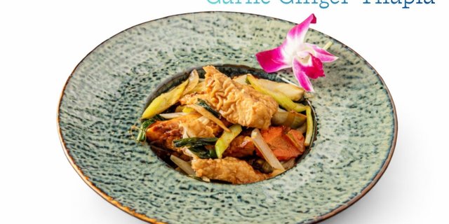 Garlic Ginger Tilapia