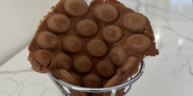 Chocolate Bubble Waffle