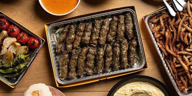 Grilled Kafta Kebab