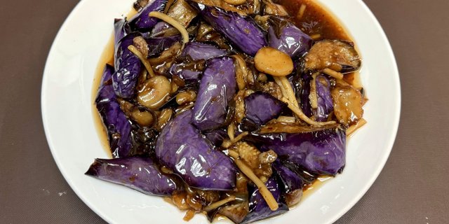 Eggplant in Garlic Sauce