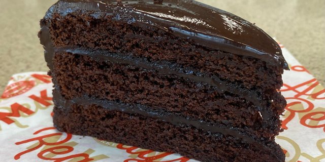 Chocolate Layer Cake Slice