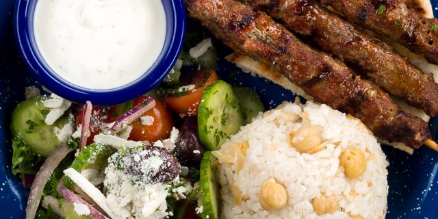 Beef & Rice Plate