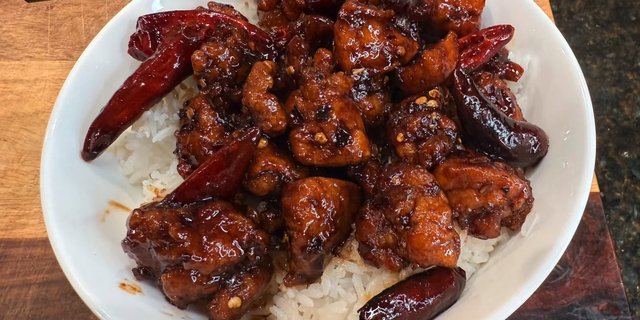 Brown Sugar General Tso's Chicken