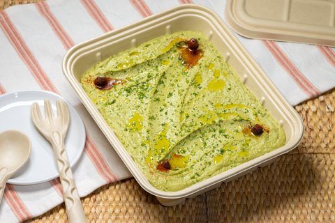 Jalapeño-Cilantro Hummus