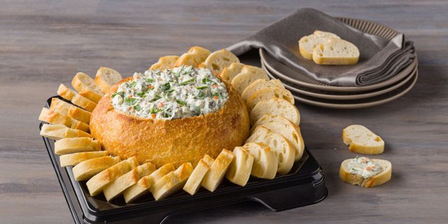 Spinach Dip Boule