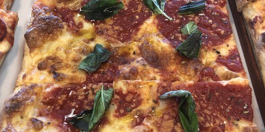 Vodka Margherita Square Pizza