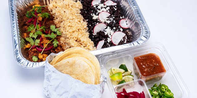 Tacos Cuatro Tray