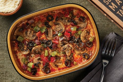 Crustless Veggie Supreme Pizza