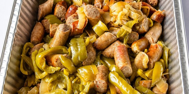 Sausage, Peppers & Onions