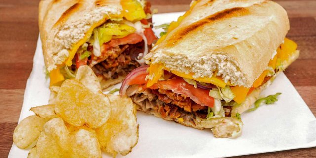 Brisket & Bacon Sandwich
