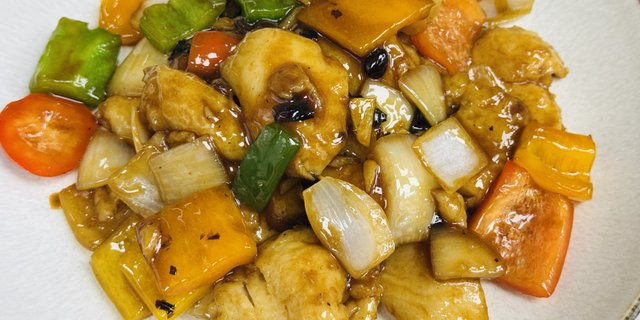 Fish Fillet w/ Black Bean Sauce