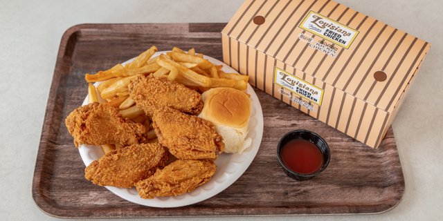 Bucket Pack Chicken Wings Meal