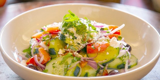 Cucumber & Feta Salad