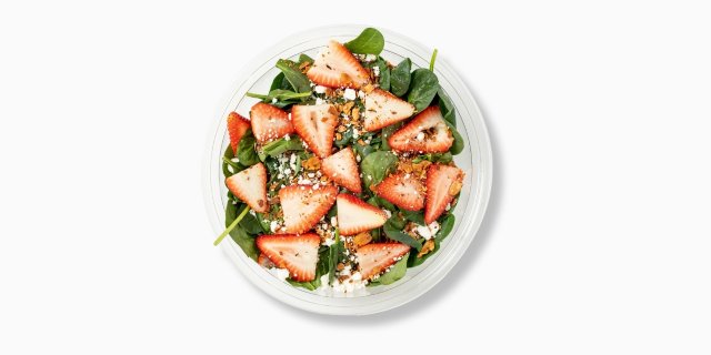 Spinach & Strawberry Salad
