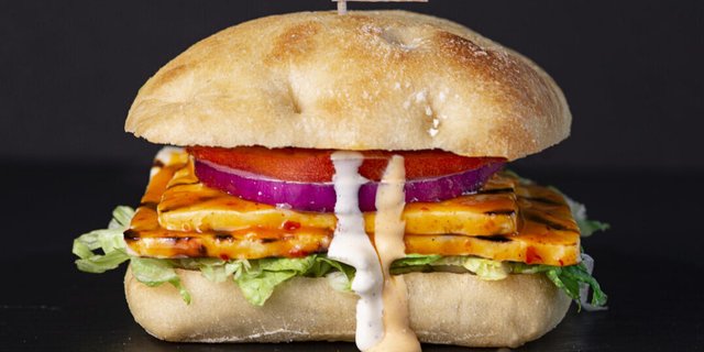 Vegetarian Samurai Burger
