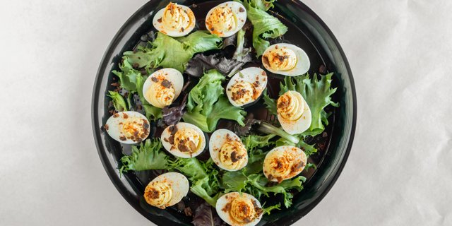 Creole Deviled Eggs