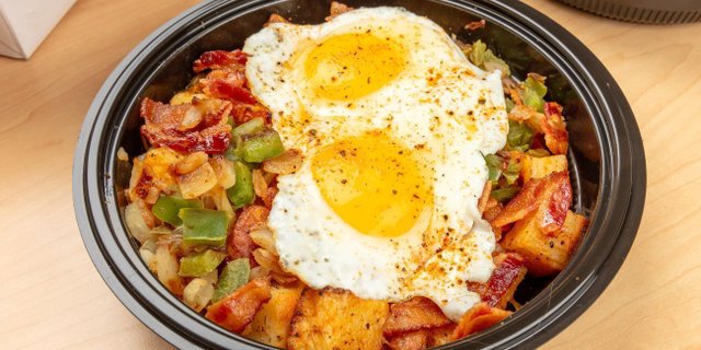 Loaded Home Fry Bowl Boxed Breakfast