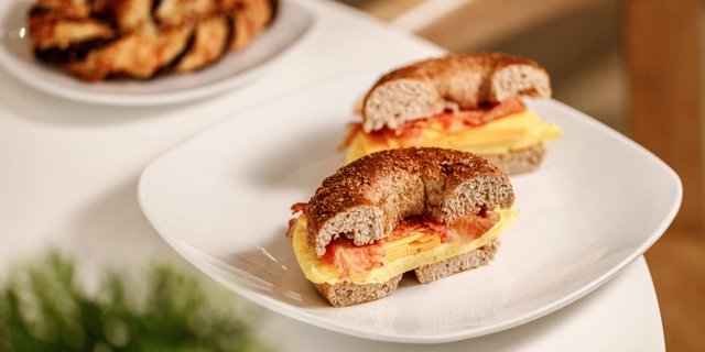 Moscow Bagel Sandwich