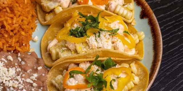 Street Corn Taco Plate