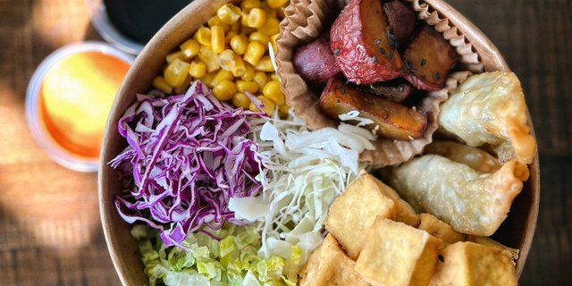 Individual Tofu Bibimbap