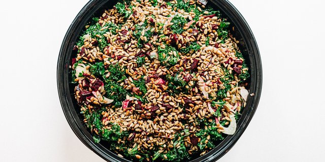 Marinated Kale Salad Bowl