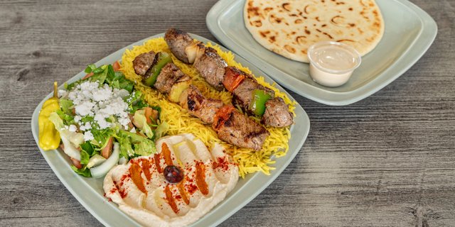 Beef Kabab Plate