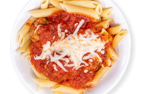 Penne w/ Meatballs & Marinara