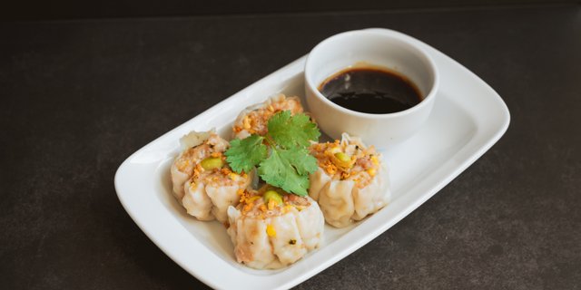 Steamed Shrimp & Pork Dumplings