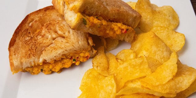 Grilled Pimento Cheese Sandwich