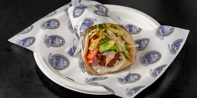 Falafel Gyro Sandwich